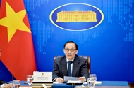Acting FM holds phone talks with Lao FM